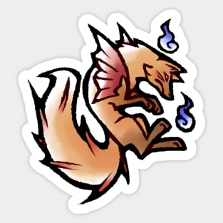 Kitsune Sticker